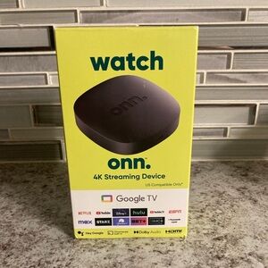 ONN 4K Streaming Device with Remote